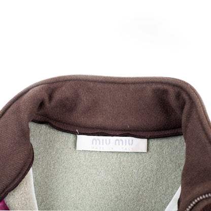 Miu Miu 1999 Brown Jacket With Fur Interior