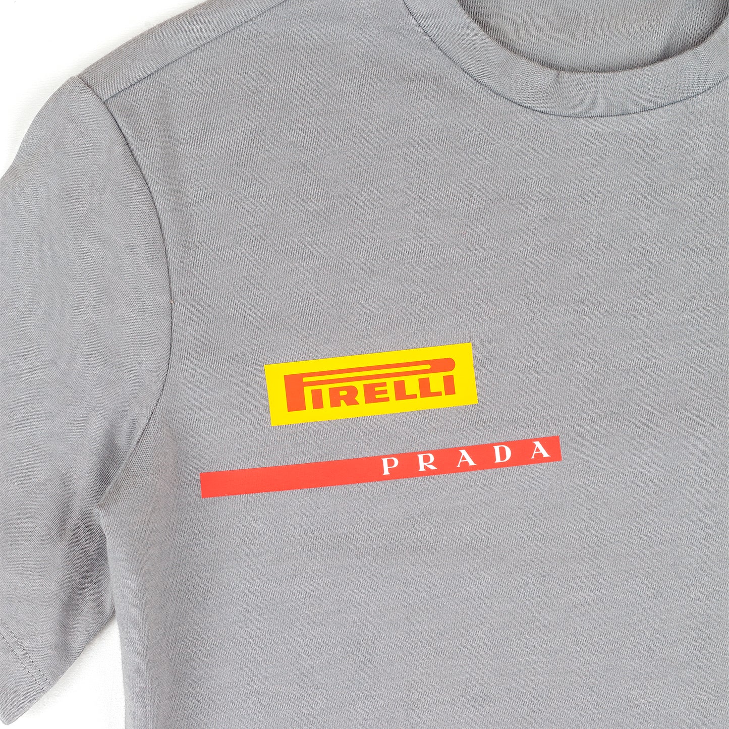 Prada Luna Rossa Gray Vintage T-Shirt (S)