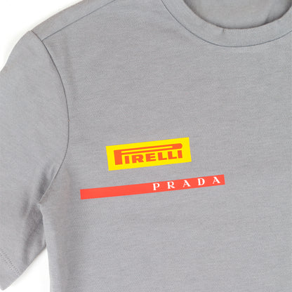 Prada Luna Rossa Gray Vintage T-Shirt (S)