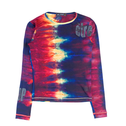 Cop Copine Tie-Dye Vintage Multicolor Mesh Top (S)