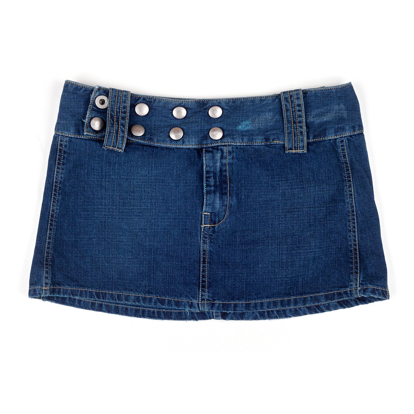 Diesel Dark Mini Vintage Denim Skirt (XS)