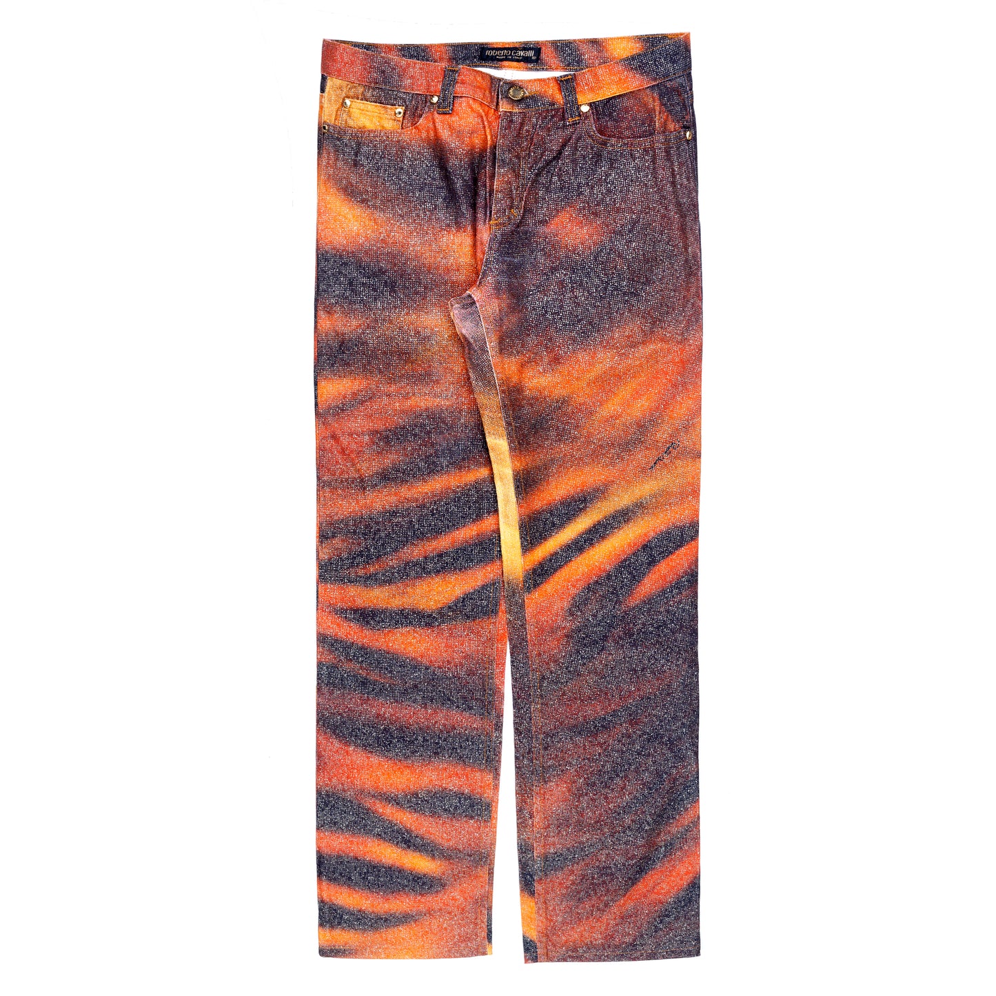 Roberto Cavalli Animal Print Pants (S)