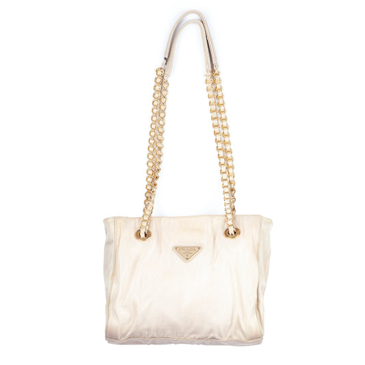 Prada Beige Shoulder Bag