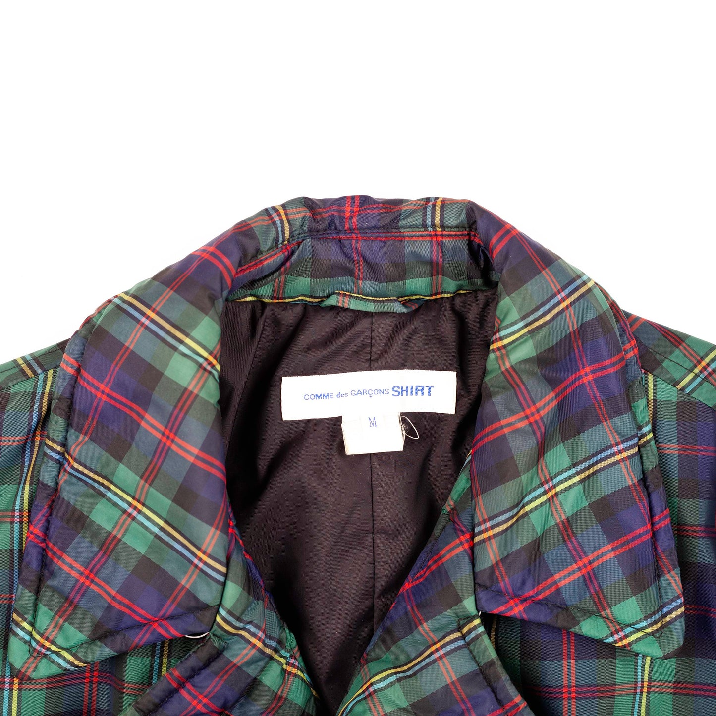 Comme des Garçons Tartan Padded Jacket