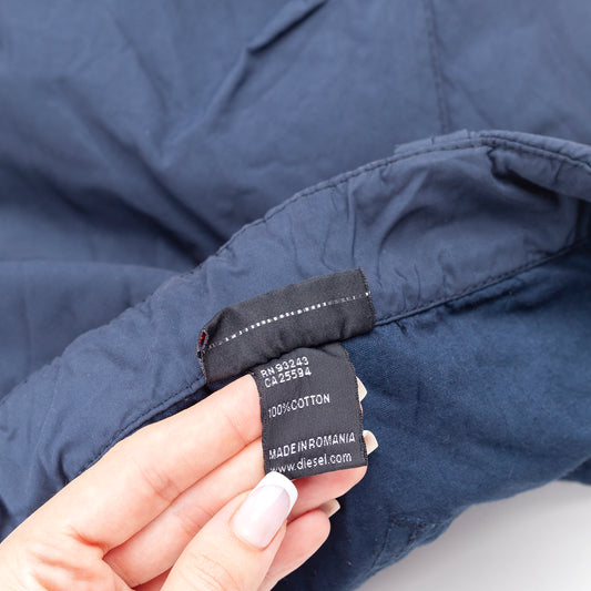 Diesel Vintage Navy Blue Cargo Pants (XL)