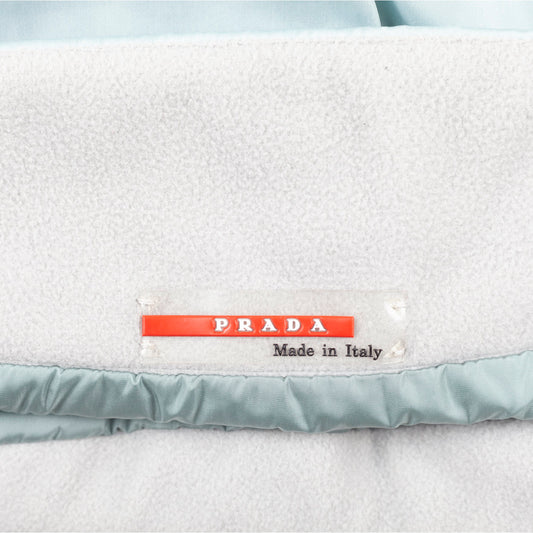 Prada Sport Linea Rossa Light Blue Padded Skirt