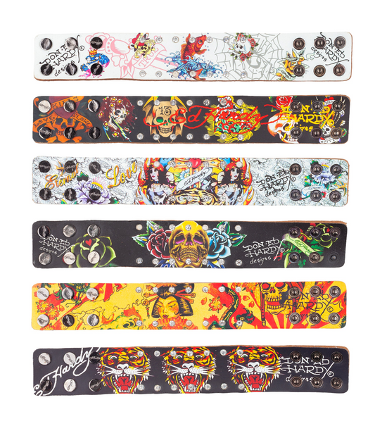 Ed Hardy by Christian Audigier Tattoo Print Bracelet