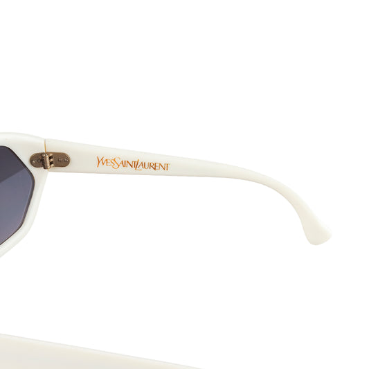 YSL Yves Saint Laurent RARE 80's Ivory Sunglasses