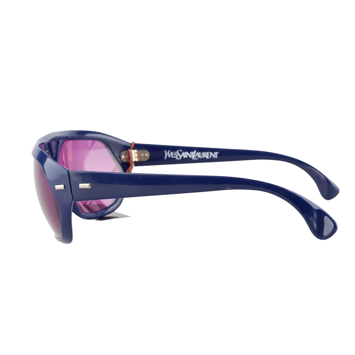 YSL Yves Saint Laurent RARE 80's Navy Sunglasses