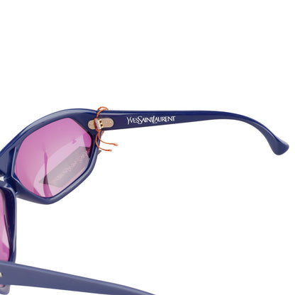 YSL Yves Saint Laurent RARE 80's Navy Sunglasses