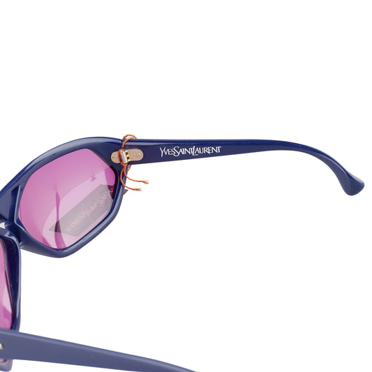 YSL Yves Saint Laurent RARE 80's Navy Sunglasses