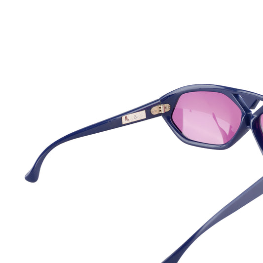 YSL Yves Saint Laurent RARE 80's Navy Sunglasses