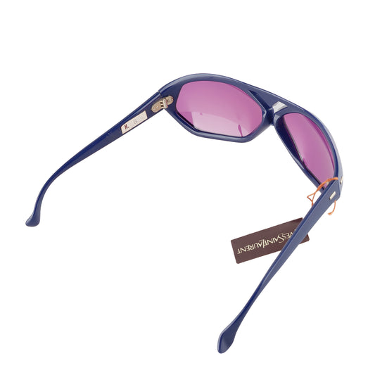 YSL Yves Saint Laurent RARE 80's Navy Sunglasses