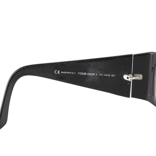 Dior “YOUR DIOR 1” Black Vintage Sunglasses