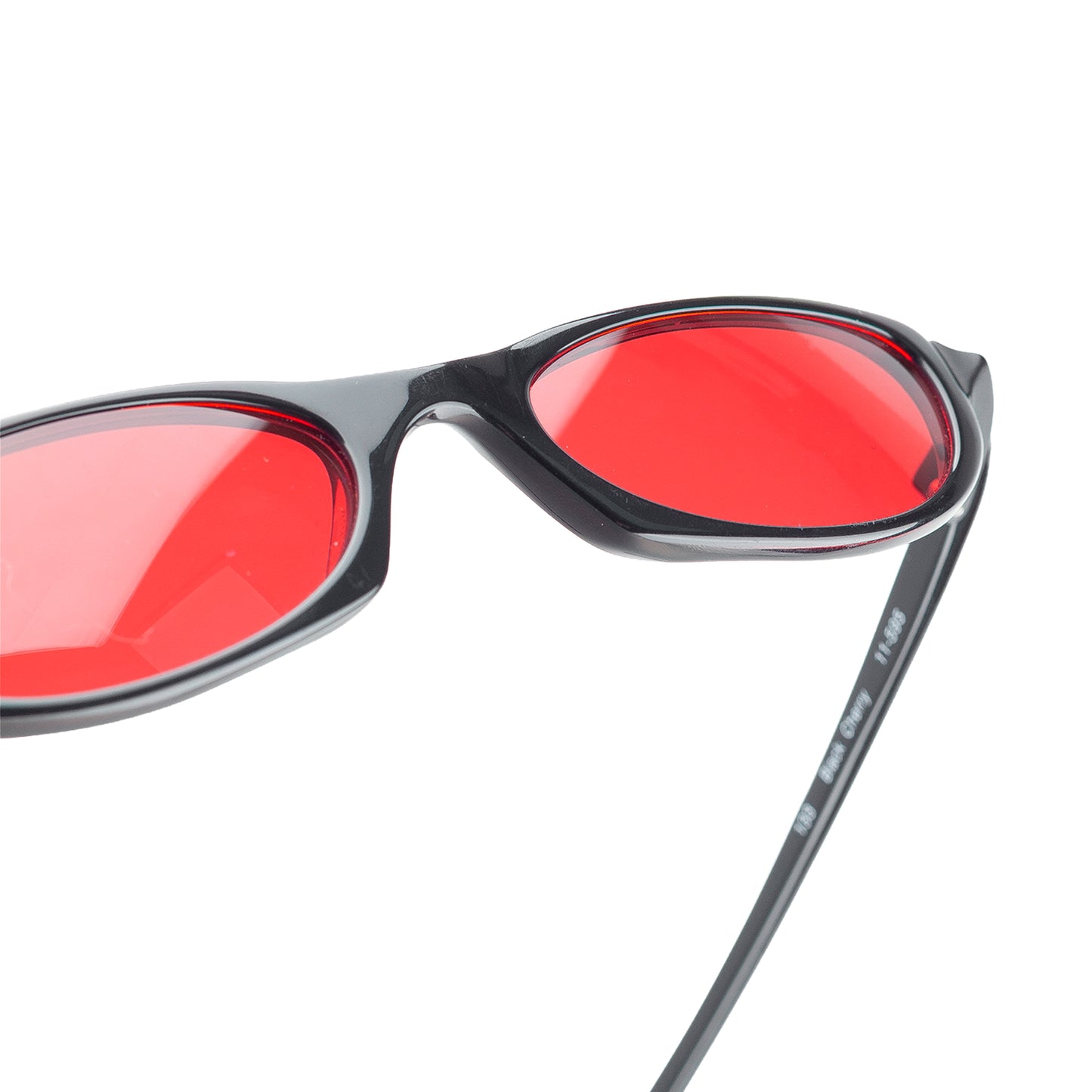 Oakley "Black Cherry" Red Lenses Vintage Sunglasses