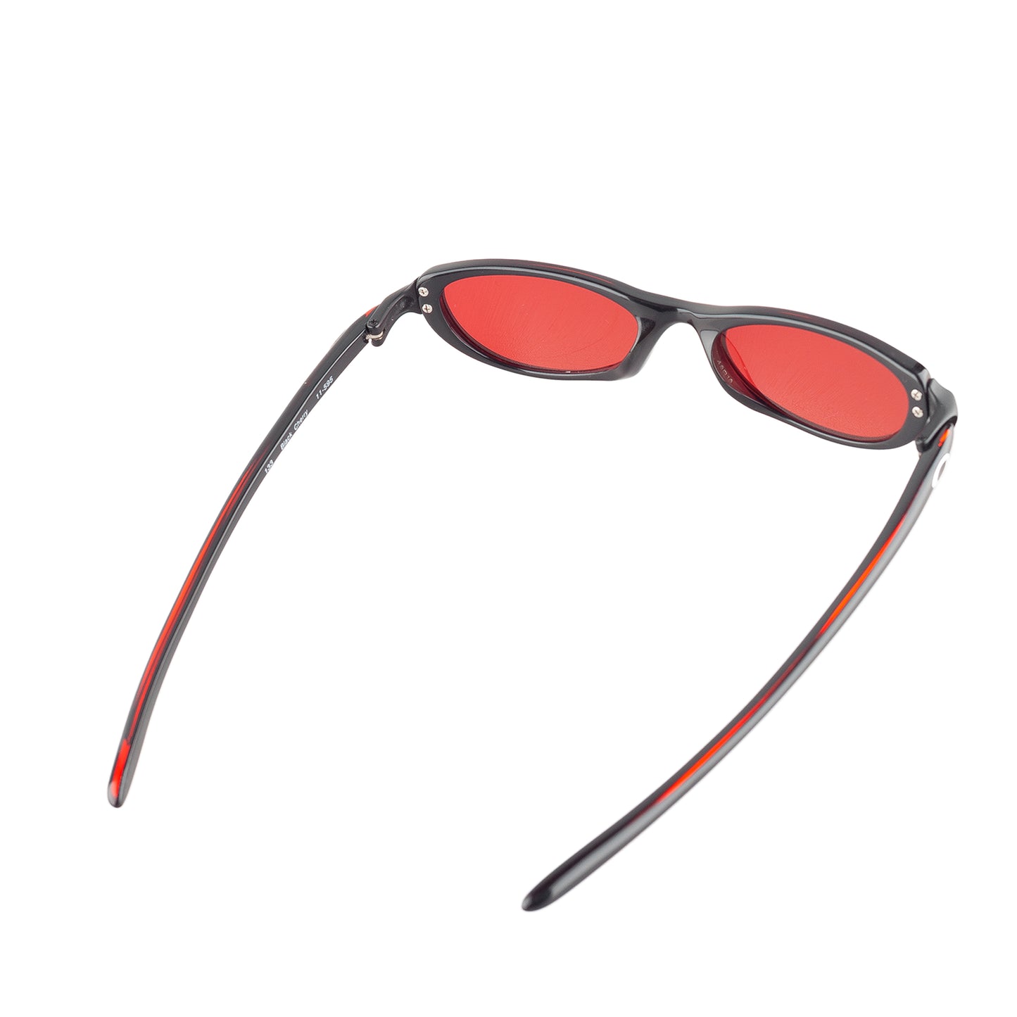 Oakley "Black Cherry" Red Lenses Vintage Sunglasses