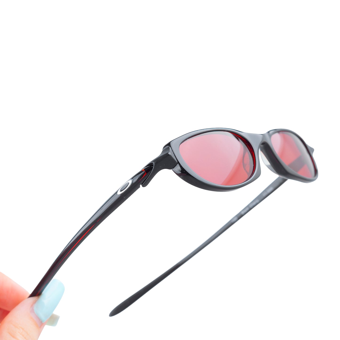 Oakley "Black Cherry" Red Lenses Vintage Sunglasses