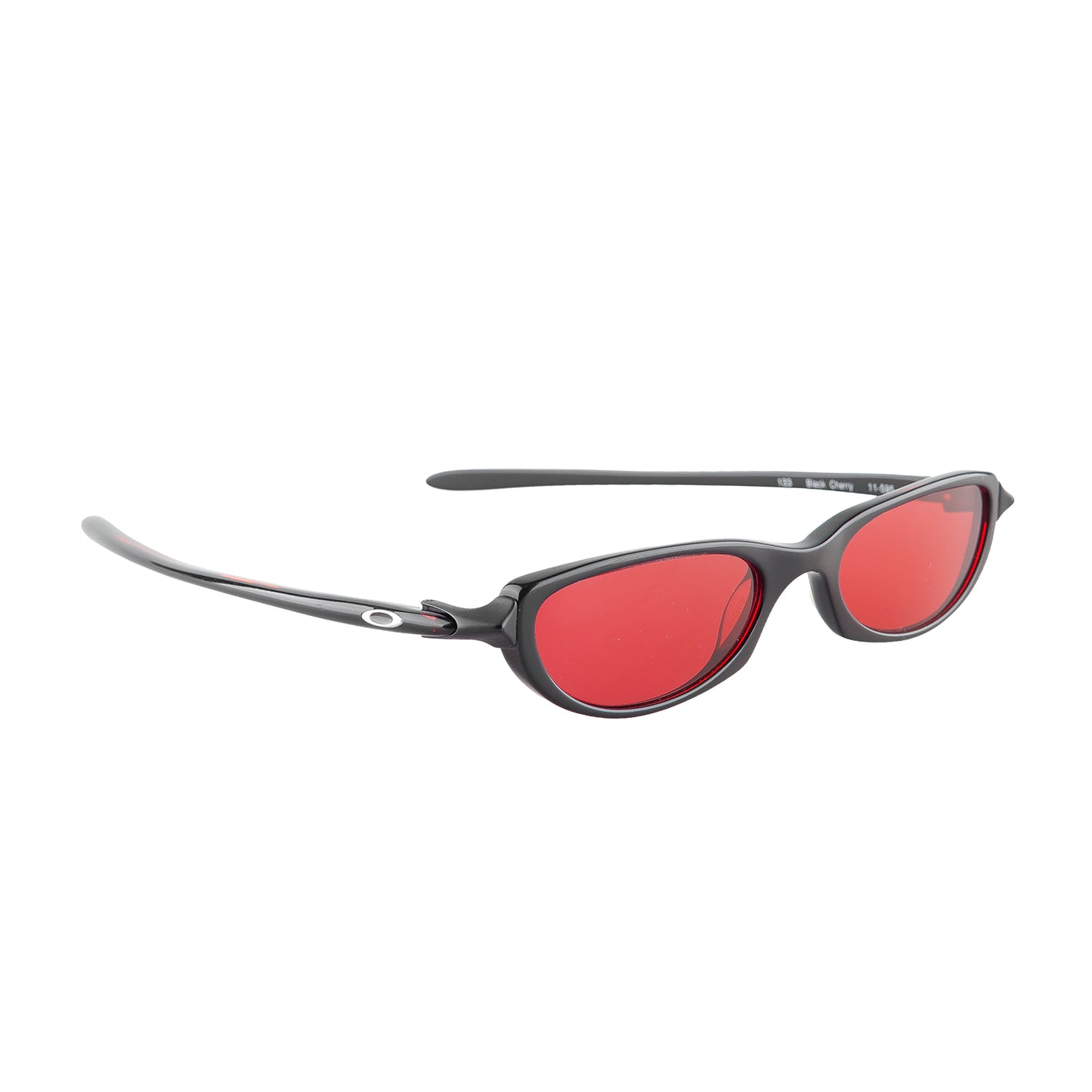Oakley "Black Cherry" Red Lenses Vintage Sunglasses