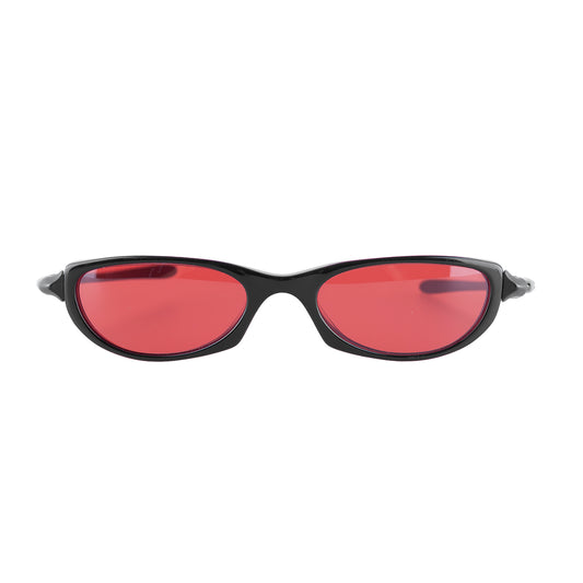 Oakley "Black Cherry" Red Lenses Vintage Sunglasses