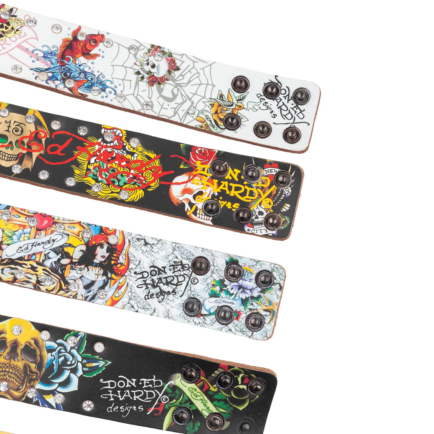 Ed Hardy by Christian Audigier Tattoo Print Bracelet