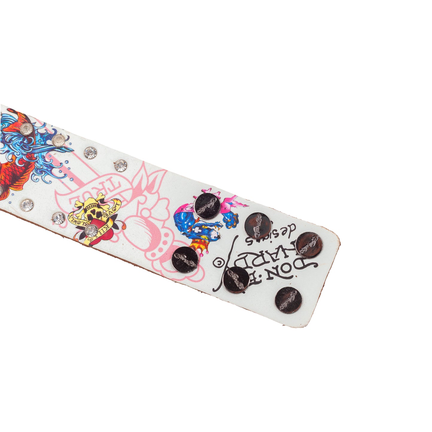 Ed Hardy by Christian Audigier Tattoo Print Bracelet