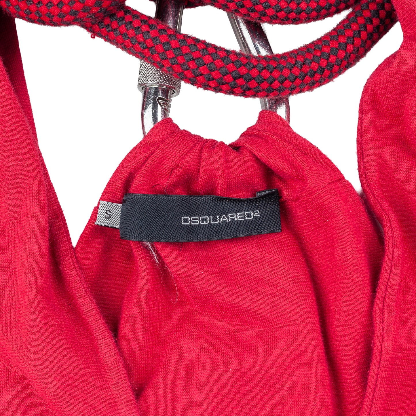 DSQUARED2 FW 2004 Vintage Adjustable Rope V Neck Bodysuit
