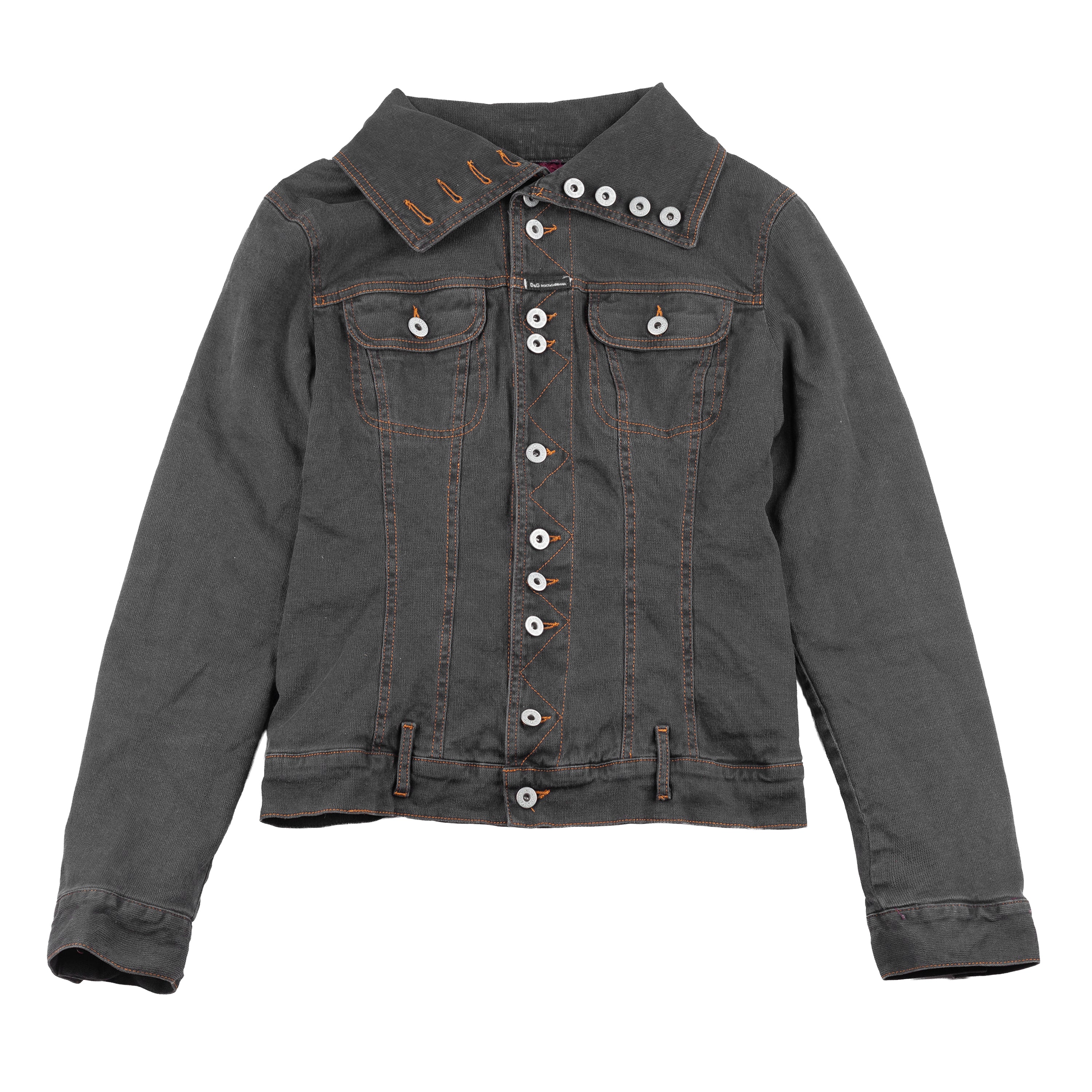 Dolce & Gabbana Multi-button Dark Denim Jacket