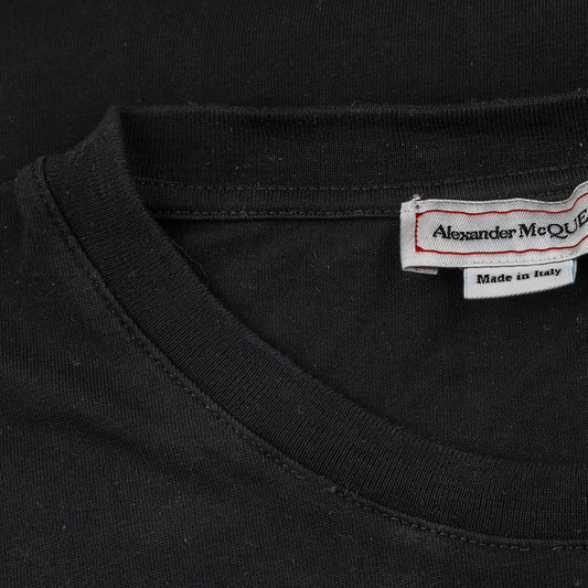 Alexander McQueen Faded Skull-Print Cotton-Jersey T-Shirt