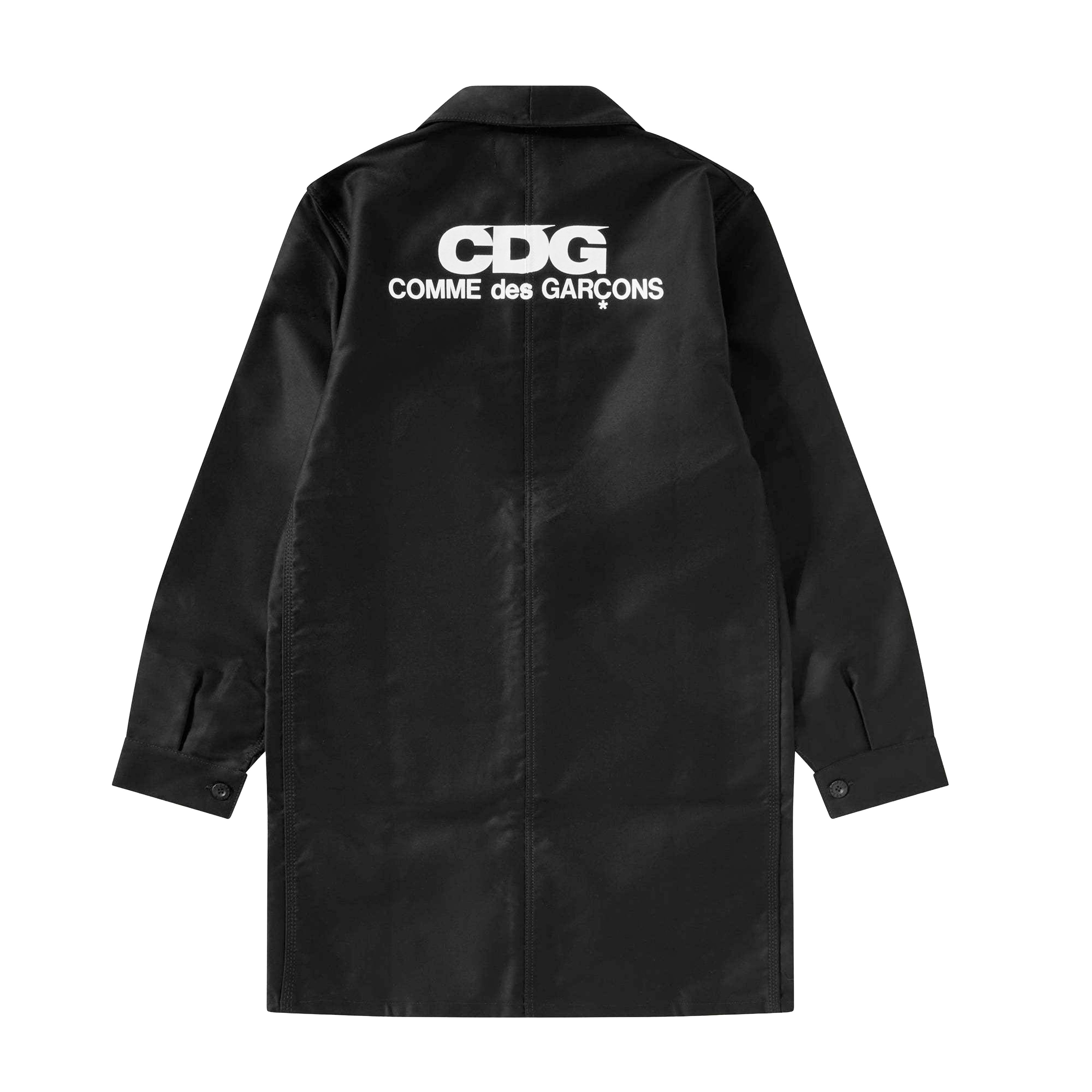 CDG x Le Laboureur 2019 Long Black Work Jacket