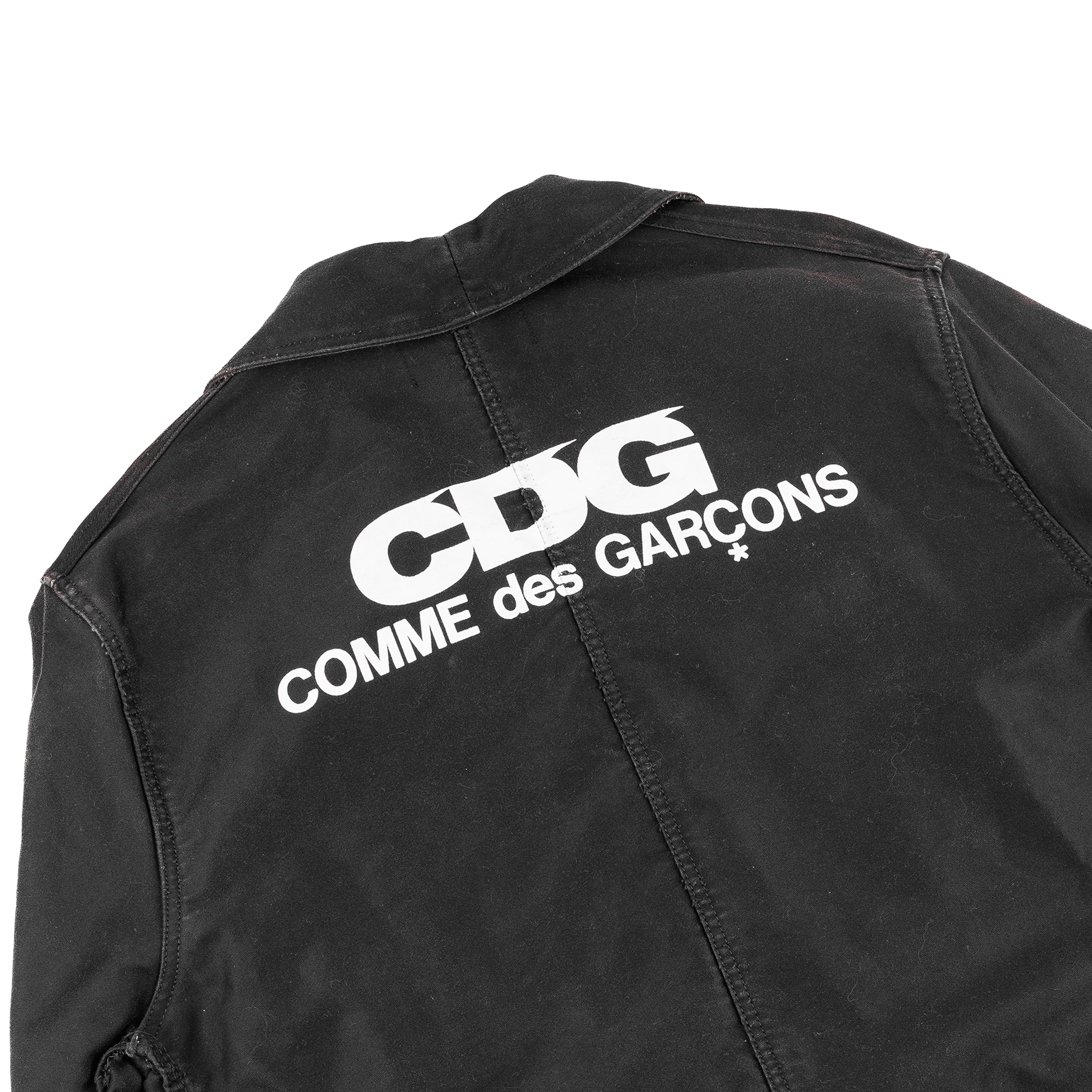 CDG x Le Laboureur 2019 Long Black Work Jacket