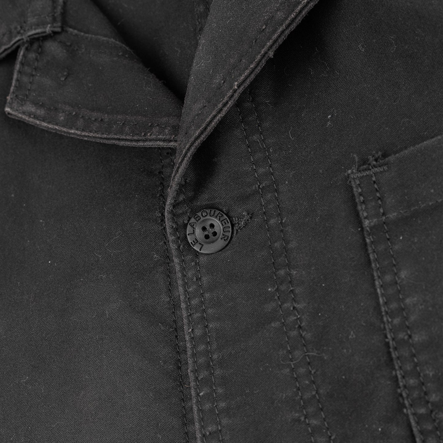 CDG x Le Laboureur 2019 Long Black Work Jacket
