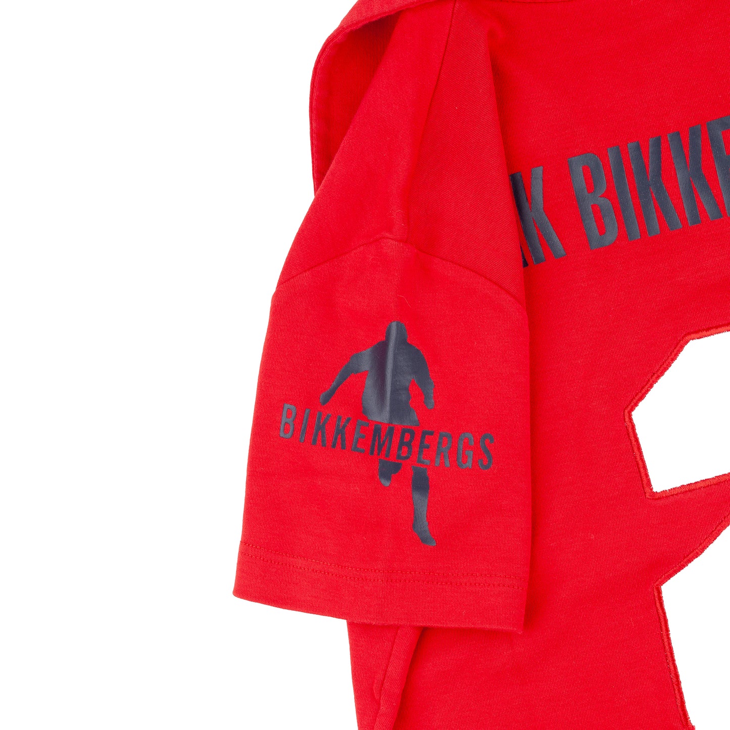 Dirk Bikkembergs White & Red Polo Short Sleeve Top
