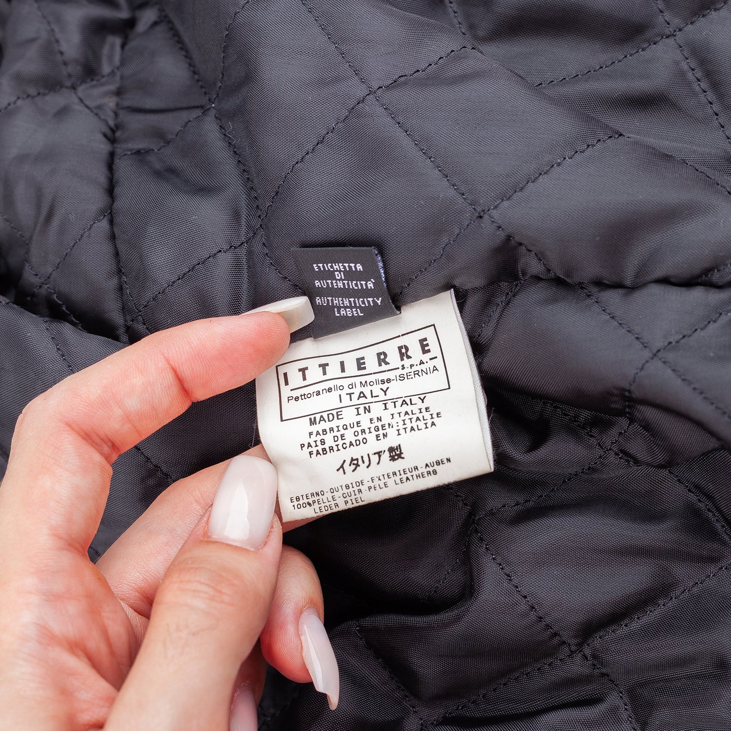 Versace Dark Brown Pony Hair Lace-Back Bomber Jacket