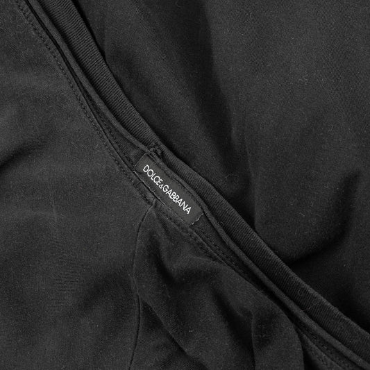 Dolce & Gabbana Al Pacino Distressed Black Tank Top