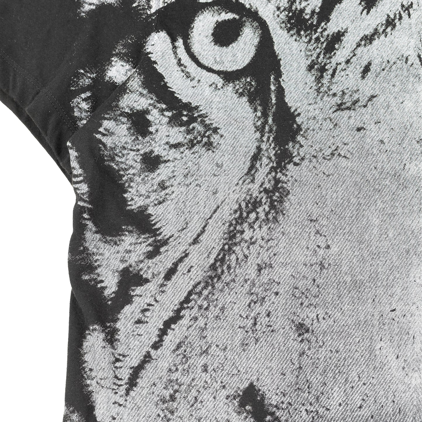 Just Cavalli Tiger Print Black T-Shirt