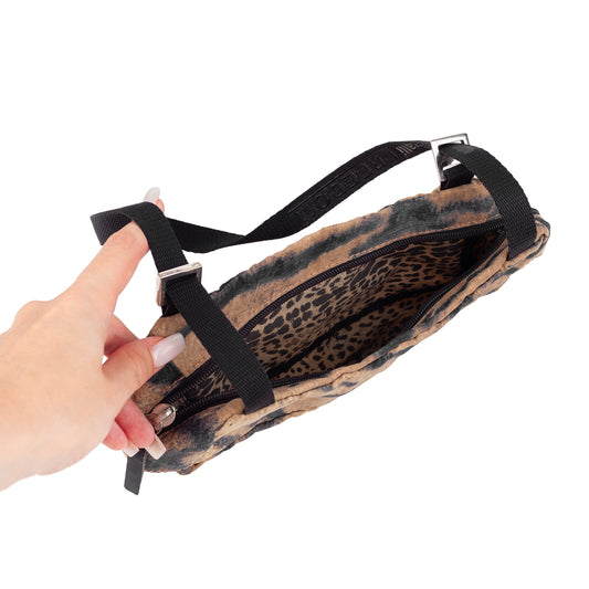 Roberto Cavalli Freedom Cheetah Mini Baguette Bag