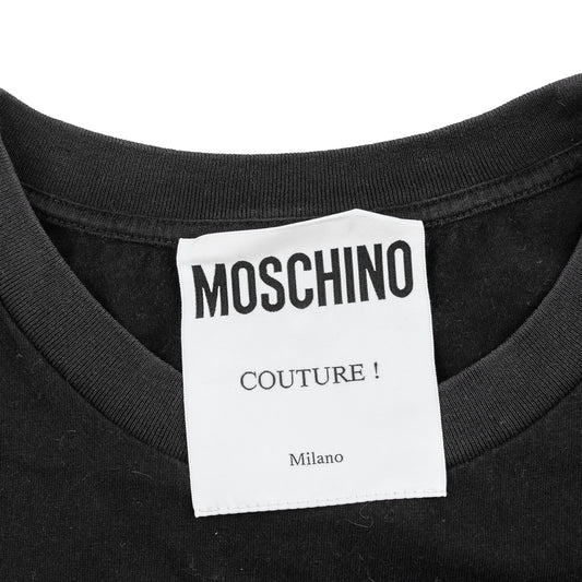 Moschino Pills Print Black T-Shirt