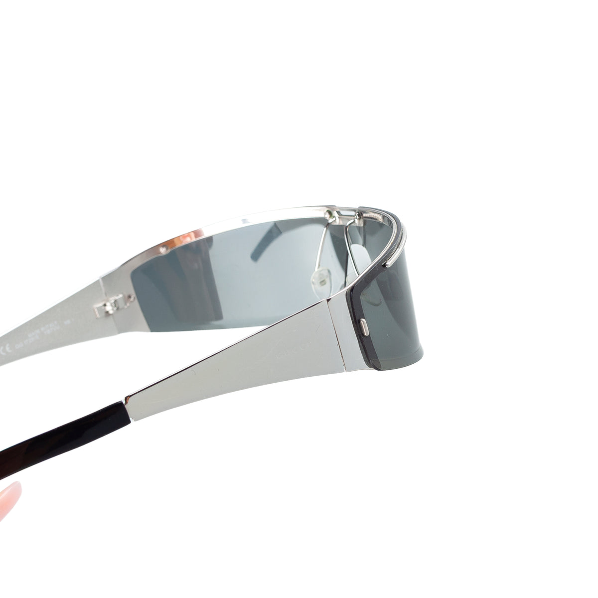 Gucci GG 2738/S Silver-Tone Shield Sunglasses
