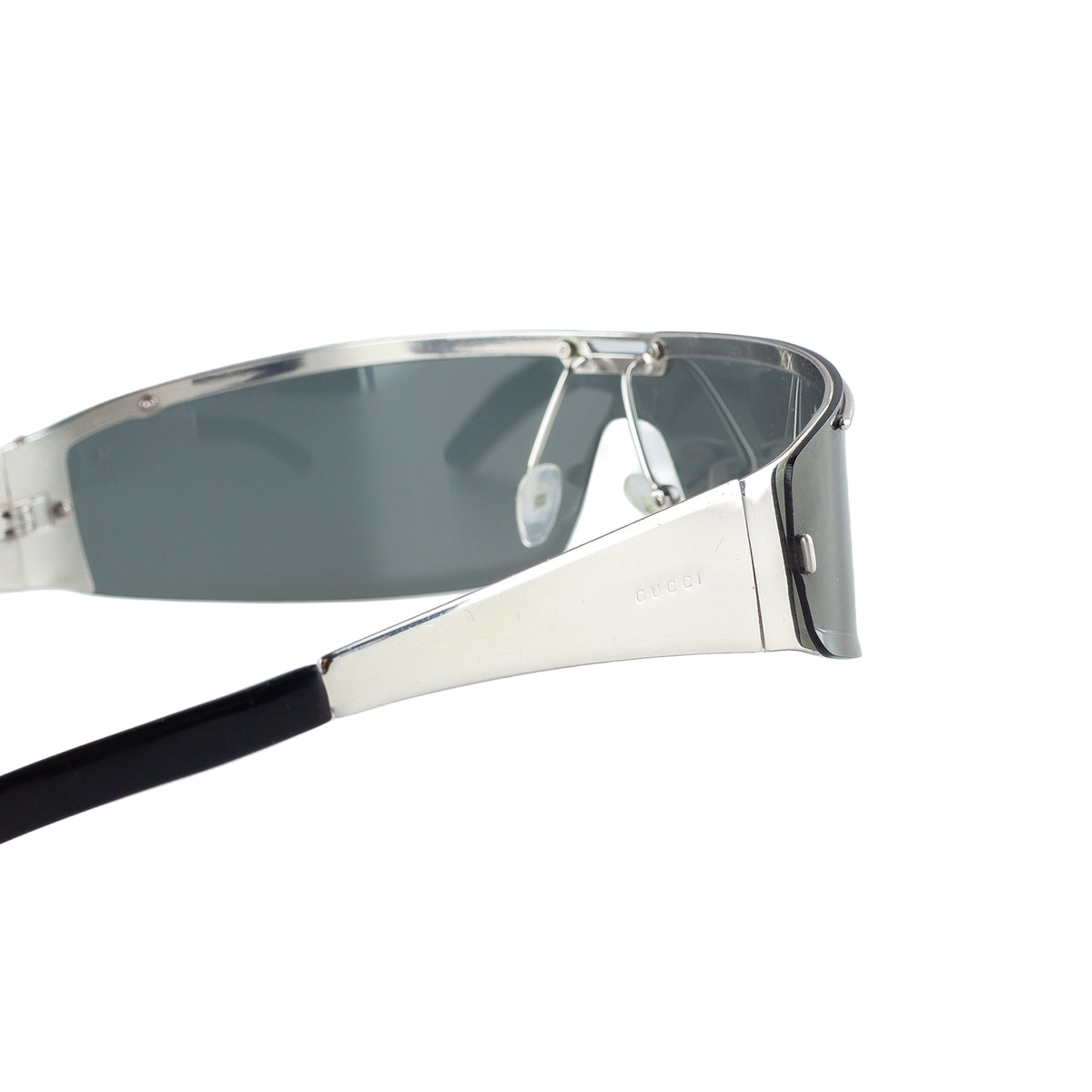 Gucci GG 2738/S Silver-Tone Shield Sunglasses