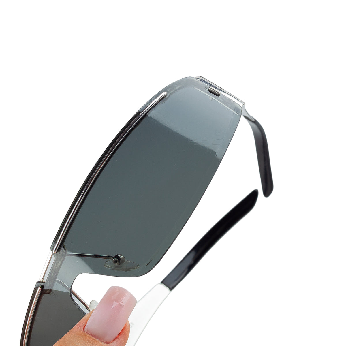 Gucci GG 2738/S Silver-Tone Shield Sunglasses