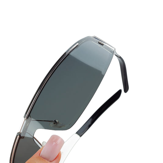 Gucci GG 2738/S Silver-Tone Shield Sunglasses
