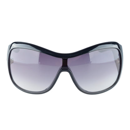 Christian Dior Cannage 1 Black Oversized Shield Sunglasses