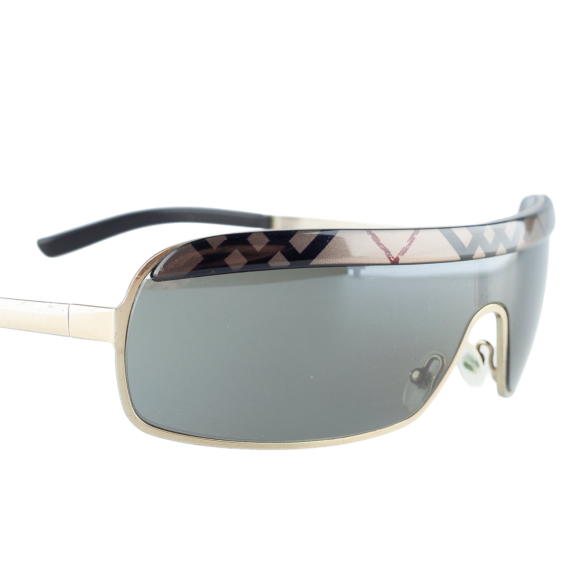 Burberry B8983/S Nova Check Shield Sunglasses