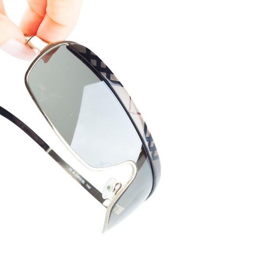 Burberry B8983/S Nova Check Shield Sunglasses