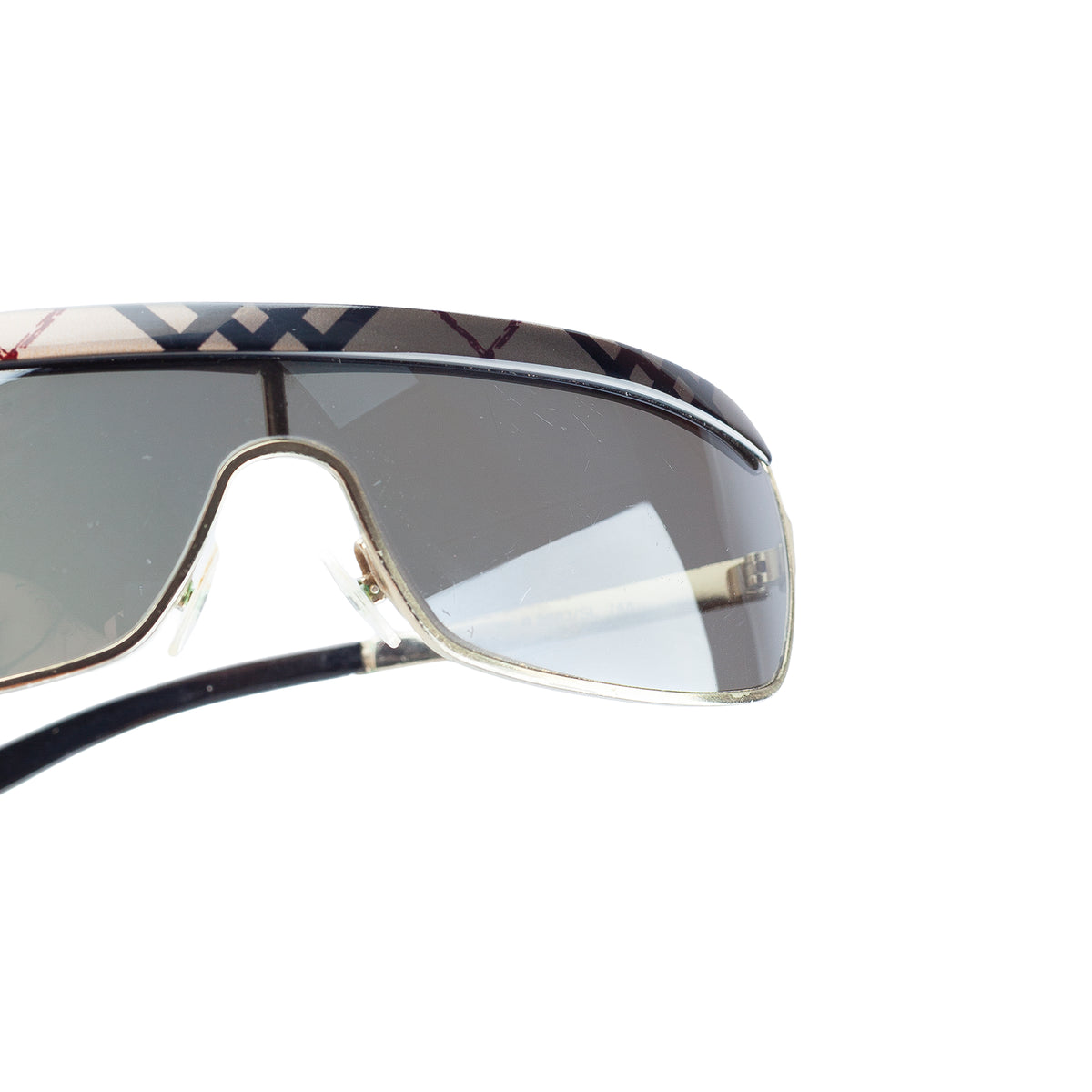 Burberry B8983/S Nova Check Shield Sunglasses