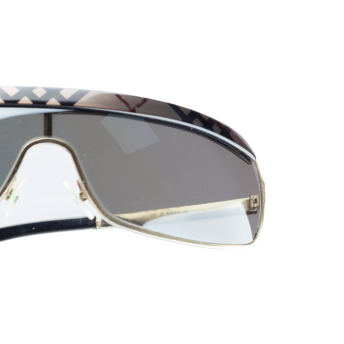 Burberry B8983/S Nova Check Shield Sunglasses
