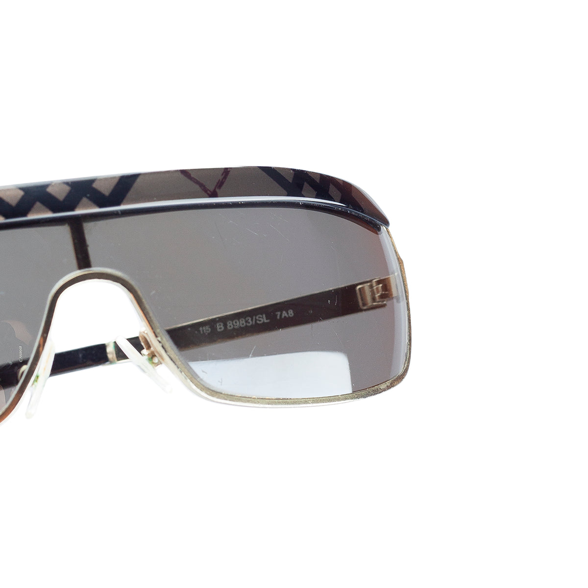 Burberry B8983/S Nova Check Shield Sunglasses