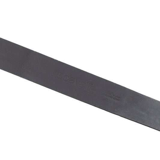 Just Cavalli Leather Vintage Metallic Belt (110 CM)