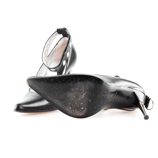 Dolce & Gabbana Vintage Black Pointed Toe Heels (36,5 IT/37,5 EU)