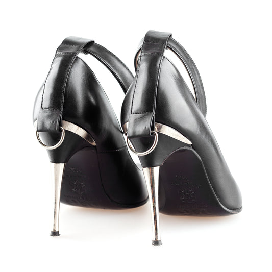 Dolce & Gabbana Vintage Black Pointed Toe Heels (36,5 IT/37,5 EU)